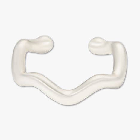 Wellen-Ohrmanschette in Silber für den Großhandel von LEA Jewels