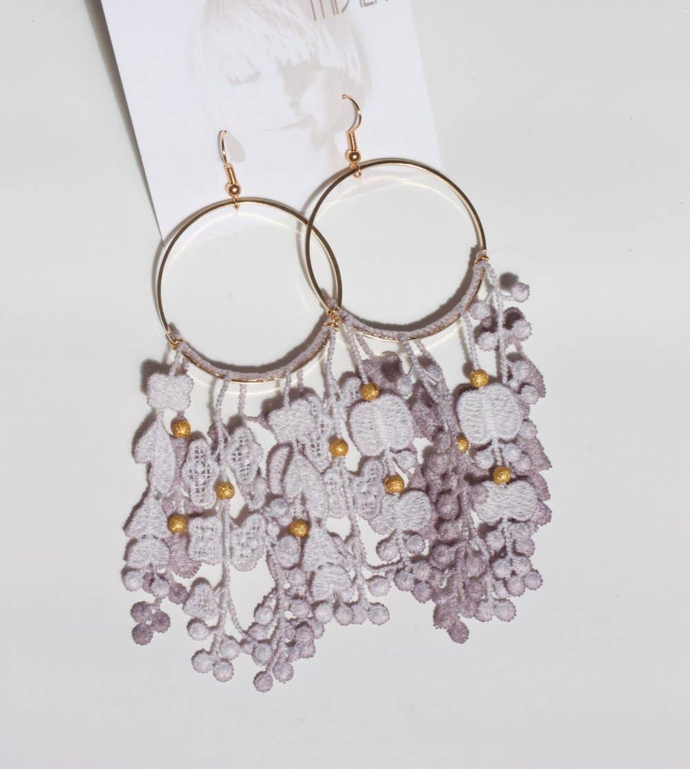 This Ilk – Brincos de argola por atacado – Brincos Duo des Fleurs8