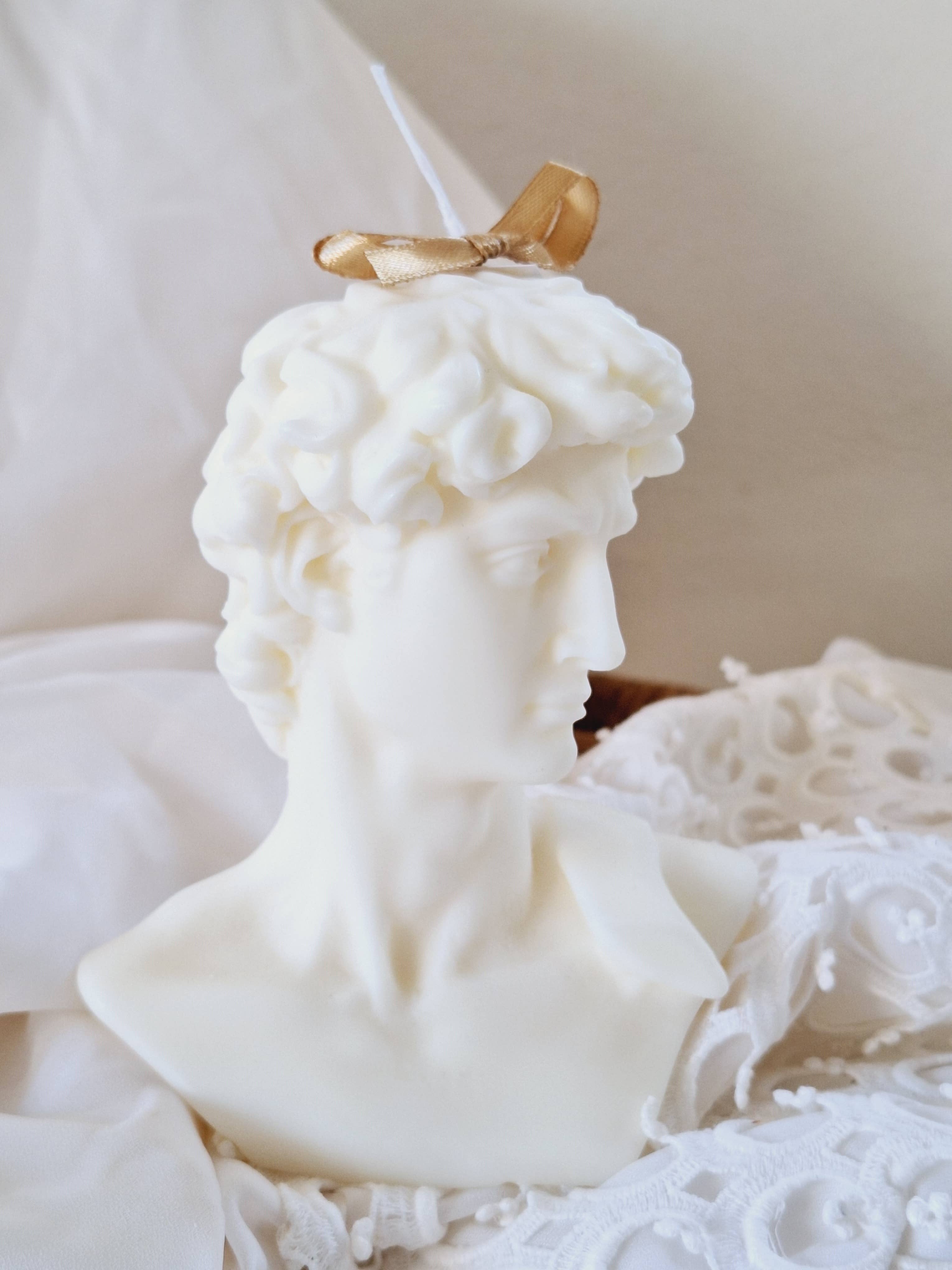 Your Nice Things - Candles - - Wholesale Novelty Candle - Soy wax candle David XXL sculpture of cedar and sandalwood2