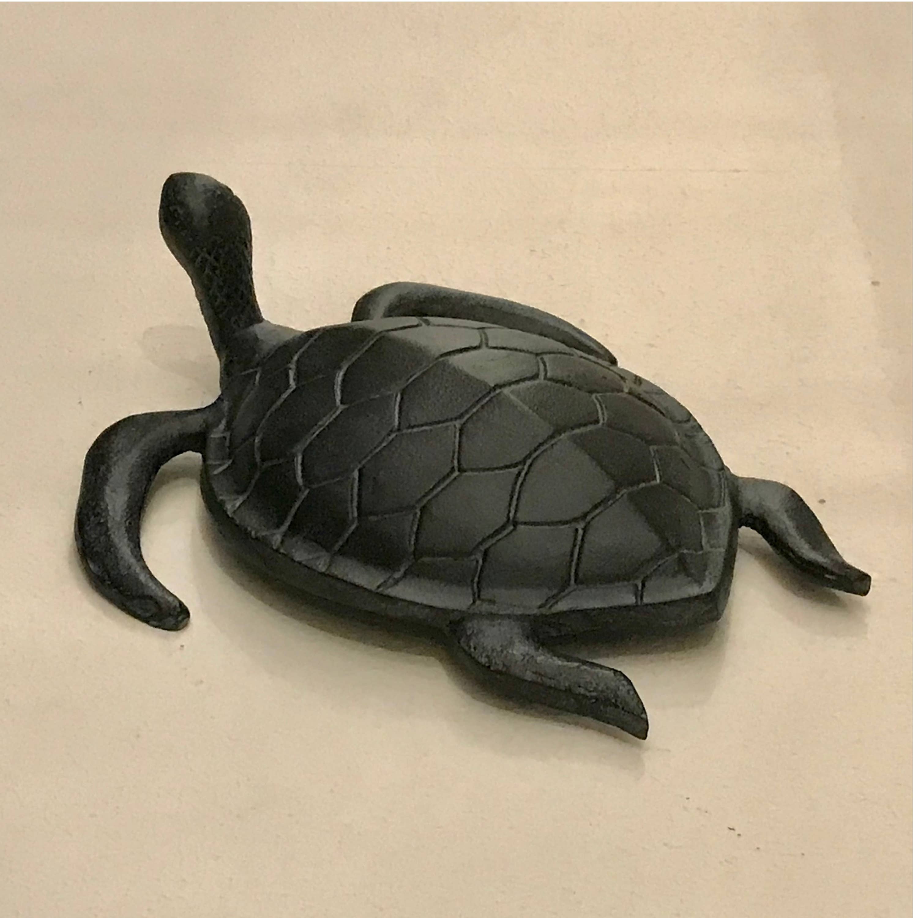 Wilco Home - Wholesale Wall Accent - Curious Sea Turtle Wall & Garden Decor in Cast Aluminum6