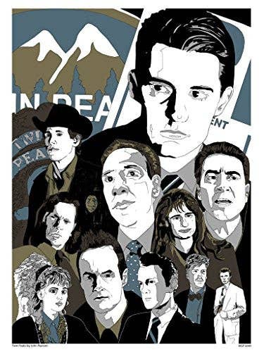 Twin Peaks Poster Impressão Artística 30x40cm por atacado de On The Wall Art Ltd