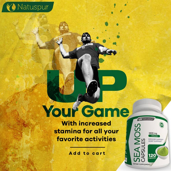 Natuspur – Großhandel Nahrungsergänzungsmittel/Vitamin zum Einnehmen – Irish Sea Moss 1600 mg Bio-Supplement mit Blasentang und Klettenwurzel mit schwarzem Pfeffer7