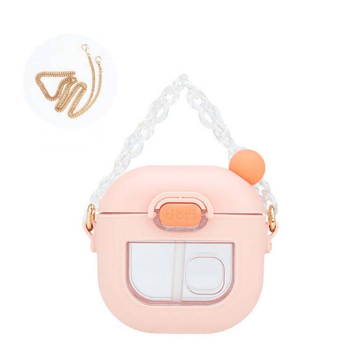 Dori® By Rainbow Dust UK Exclusive Kids Garrafa de Água com Palhinha 270ML Sem BPA (Paradise Pêssego) por atacado de Rainbow Dust UK