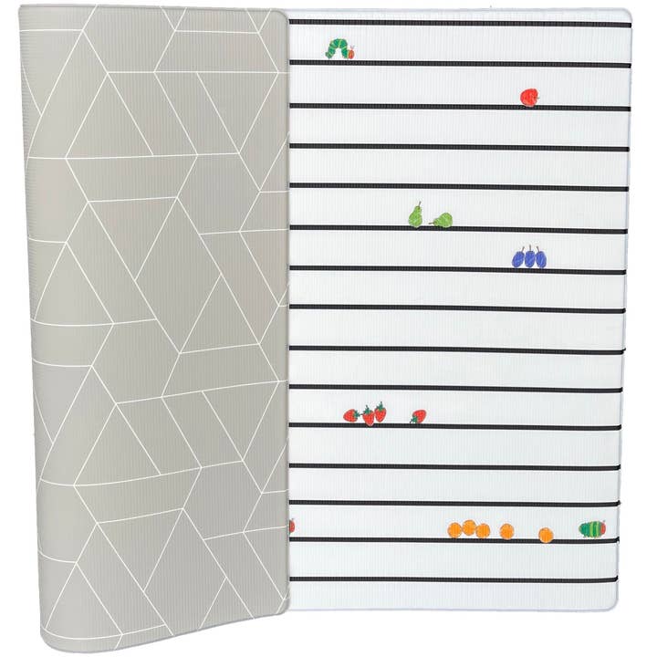World of Eric Carle X Little Bot Baby Play Mat (Ofie mat, Caterpillar Pop + Zen line) for wholesale by Little Bot