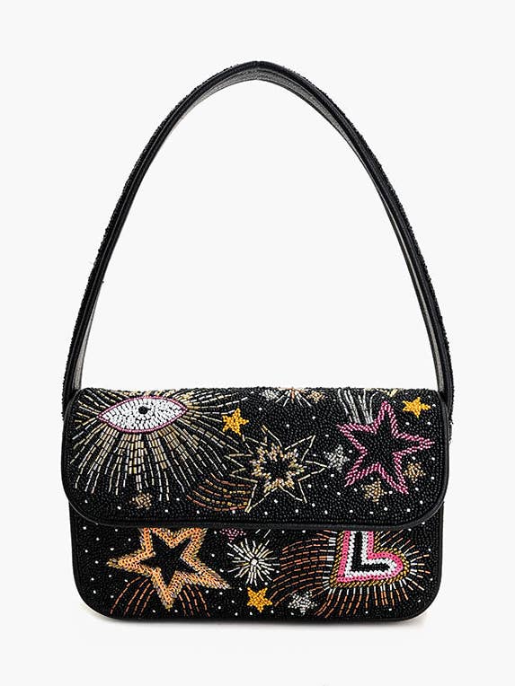 Celestial Spark udsmykket skuldertaske for engroshandel hos America & Beyond