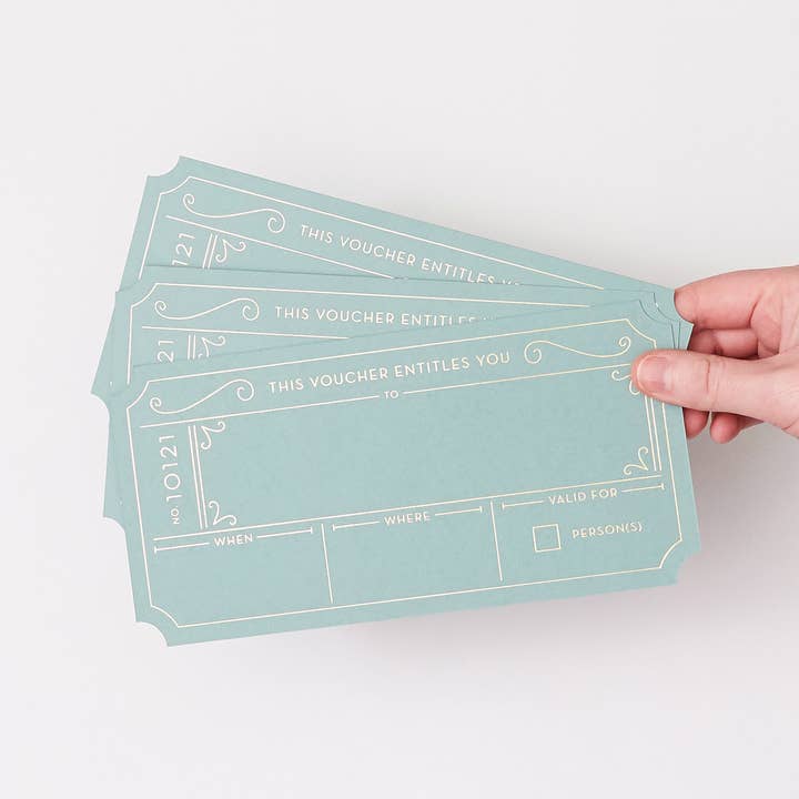 Another Loop - Wholesale Birthday Card - Christmas Gift Voucher Pack | Golden Ticket | Surprise Idea2