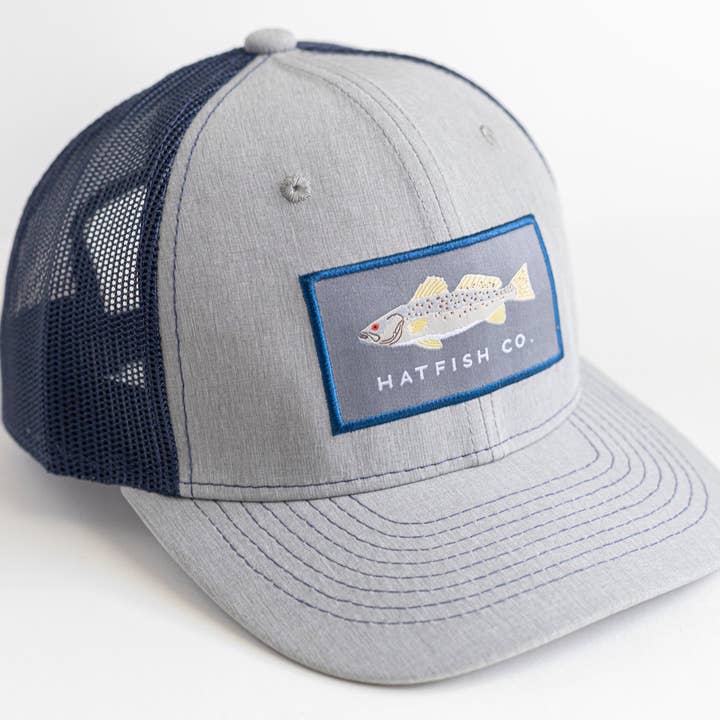 Hatfish Co - Wholesale Trucker Hat - Unisex - Speckled Trout Trucker Cap