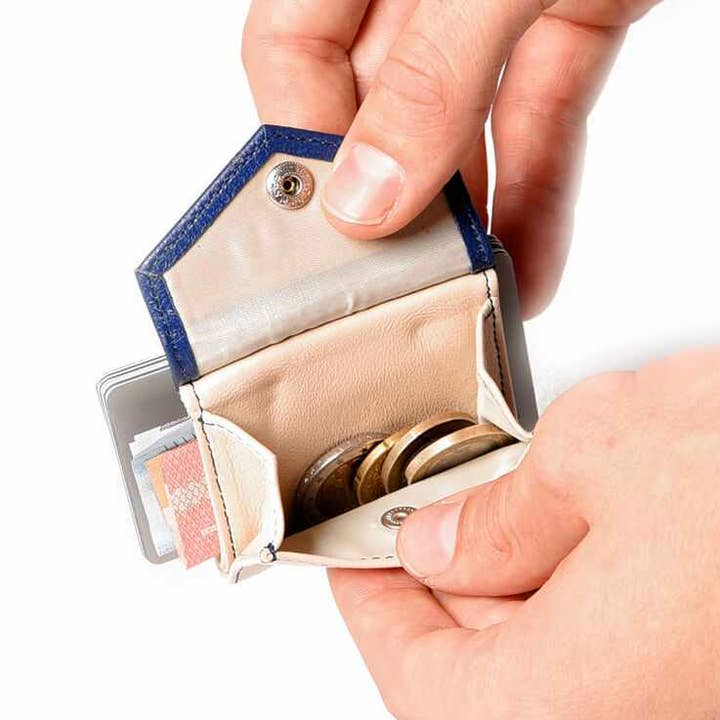 Space Products – Großhandel Brieftasche – Damen – Leder Mini Geldbörse mit Münzfach - duoton - Peak11