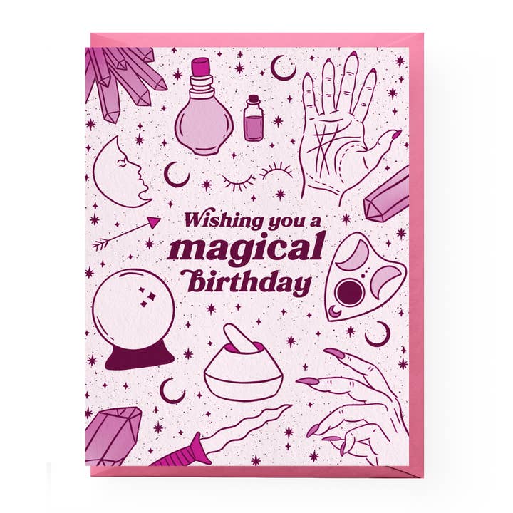 Boss Dotty Paper Co. - Wholesale Birthday Card - Magical Birthday Card