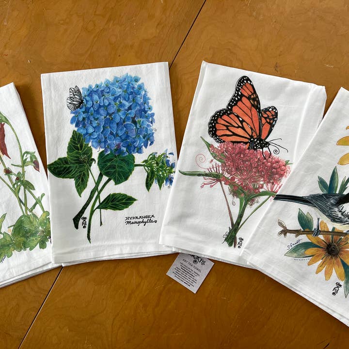 Give A Fig - Wholesale Tea Towel - Mushroom Tea Towel3