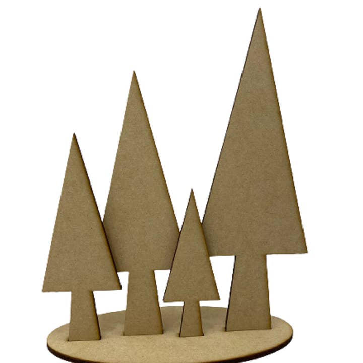 Træstativ enkelt ufærdigt træudskæring stil 21 for engroshandel hos Diverse Woodworking