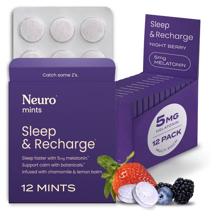 Neuro - Wholesale Mints - Sleep and Recharge | Night Berry Flavor | Extra Strength