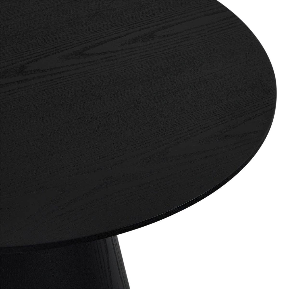 Furnhouse - Wholesale Coffee Table - Round Coffee Table Tango ø80x40 - Black Oak6
