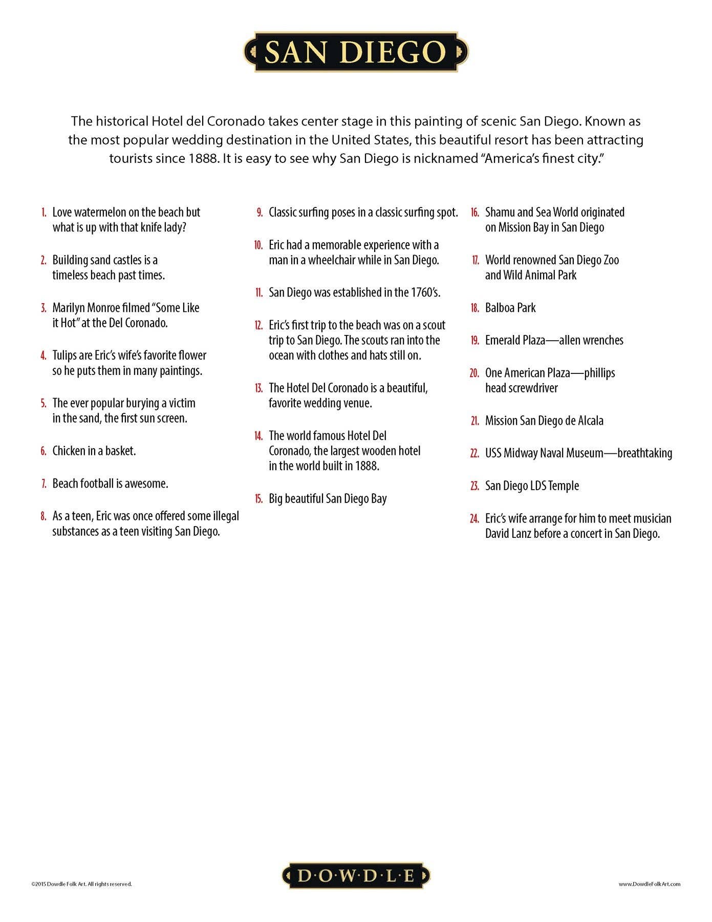 Boardwalk Puzzle Company - Wholesale Puzzle - Adult - San Diego - 500 Piece3