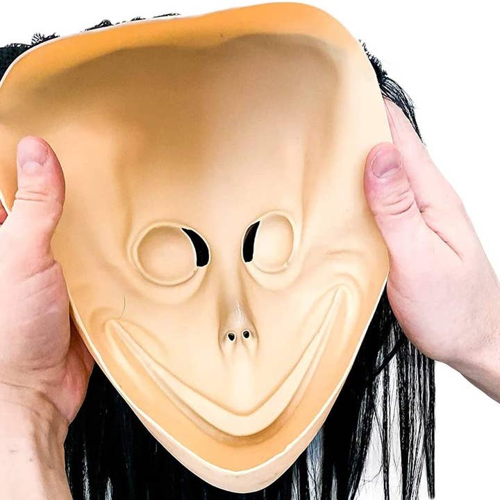 Lelaffet - Venta al por mayor Disfraz - Unisex - Máscara de látex aterradora de Halloween para adulto Momo Joker7