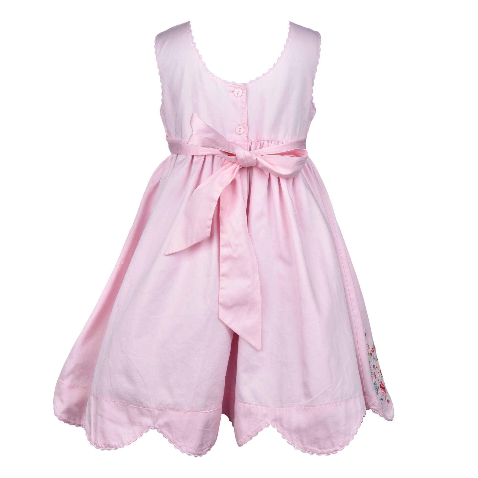 Cotton Kids – wholesale Klänning – Barn – CK 3976 FJÄRIL EMB KLÄNNING2