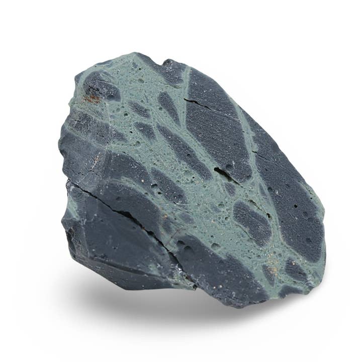 Arômes & Évasions - Vente Pierre et cristal de spiritualité - Pierre : obsidienne verte (toile d'araignée), brute3