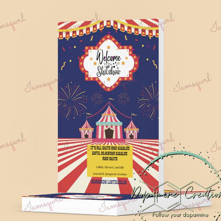 Bienvenido a Shitshow: Colitis, Chron e IBD Journal & Symptom Tracker para venta al por mayor de Dopamine Creations