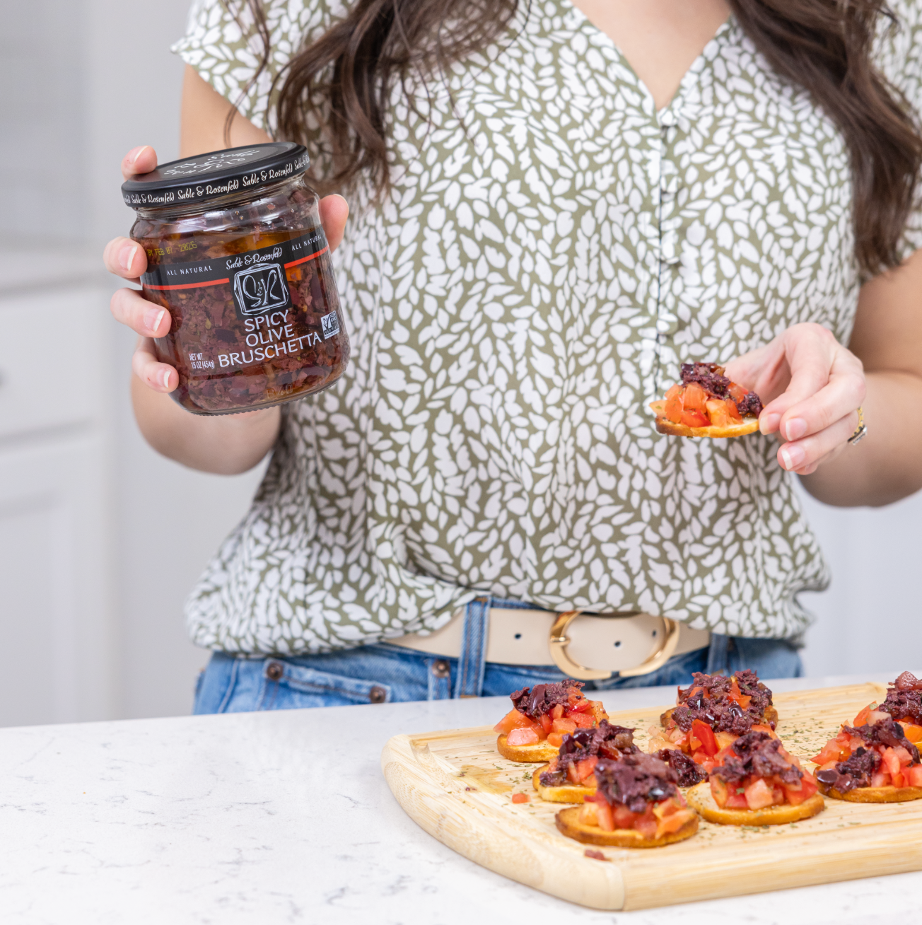 Sable and Rosenfeld est.1970 - Wholesale Pickled Vegetables - Sable & Rosenfeld Spicy Bruschetta 16oz / 61