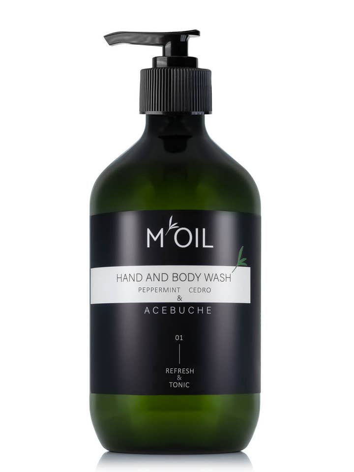 HAND & BODY WASH Peppermint/Cedro 490ml para venta al por mayor de sesioMWorld - M·O·I Professional