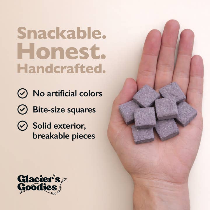 Glacier's Goodies - Wholesale Pet Treats - Dog - Goat Milk Dog Treats – Banana & Peanut (7oz) 6pack3