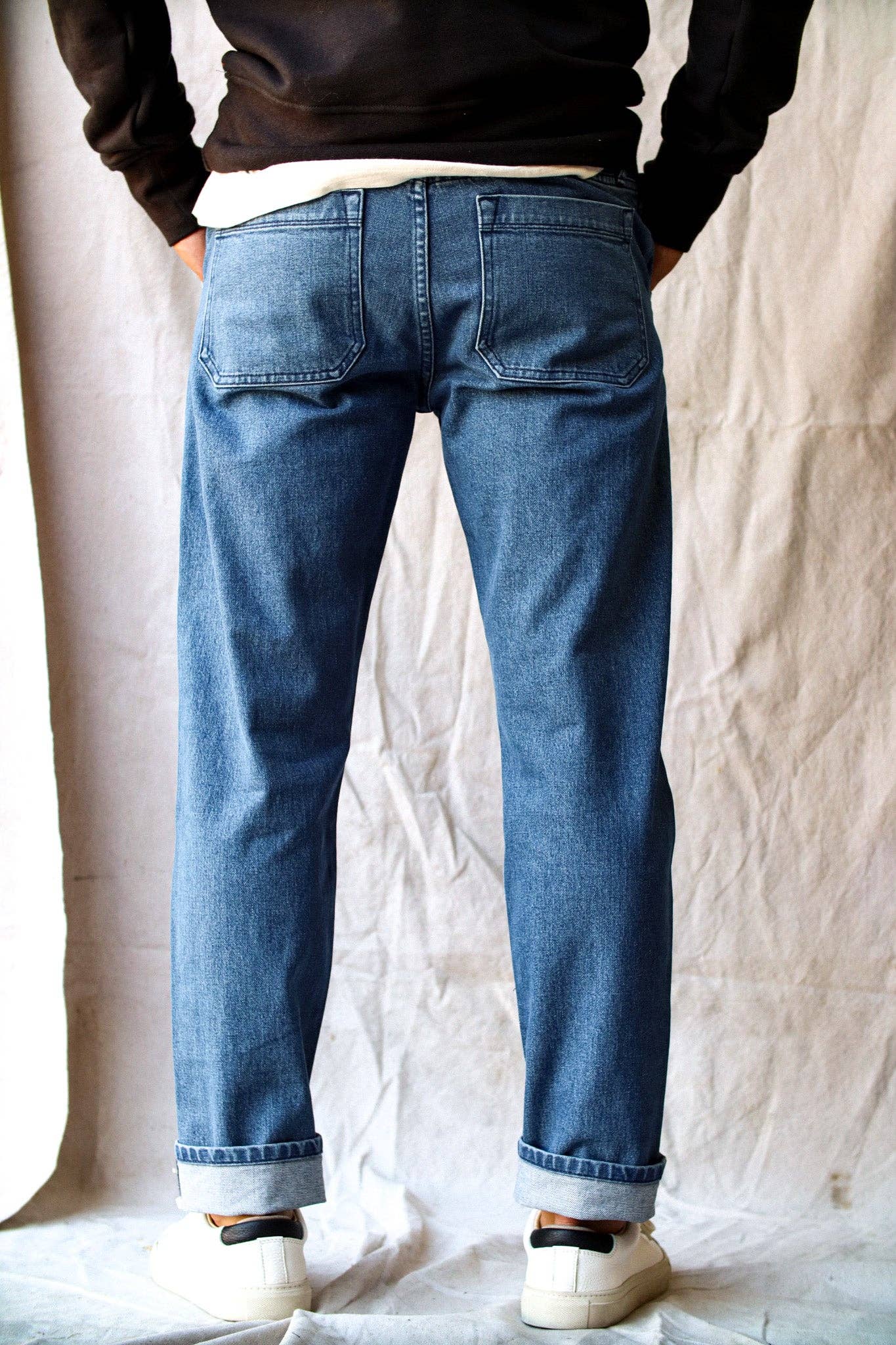 Scout Jean | Salt Wash  Denim Military Pant for wholesale on Faire1