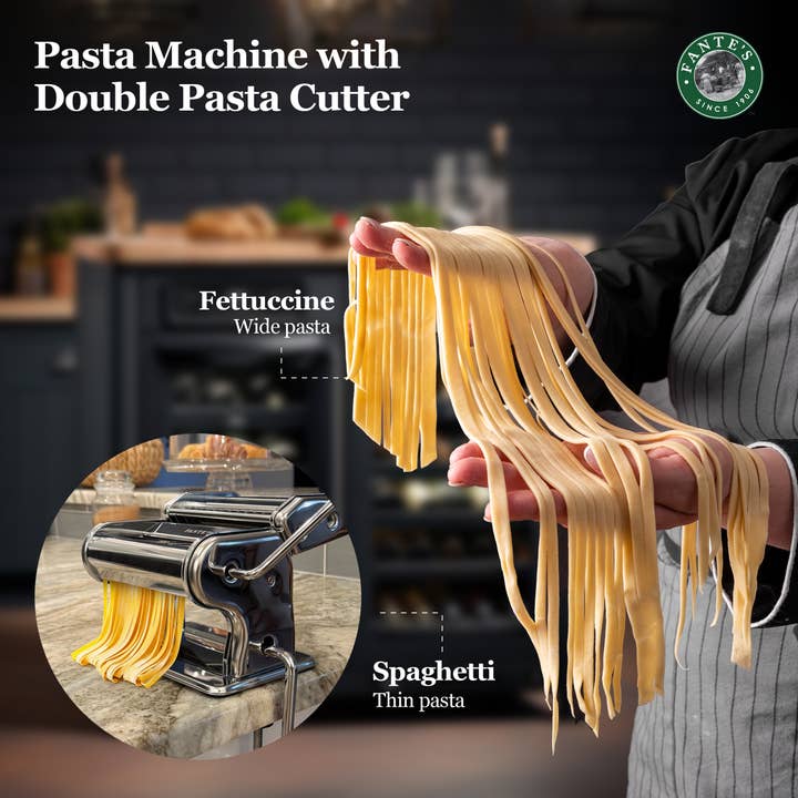 HIC - Harold Import Co. - Wholesale Kitchen Tool/Gadget - SALE! Fante's Great Aunt Gina Pasta Machine3