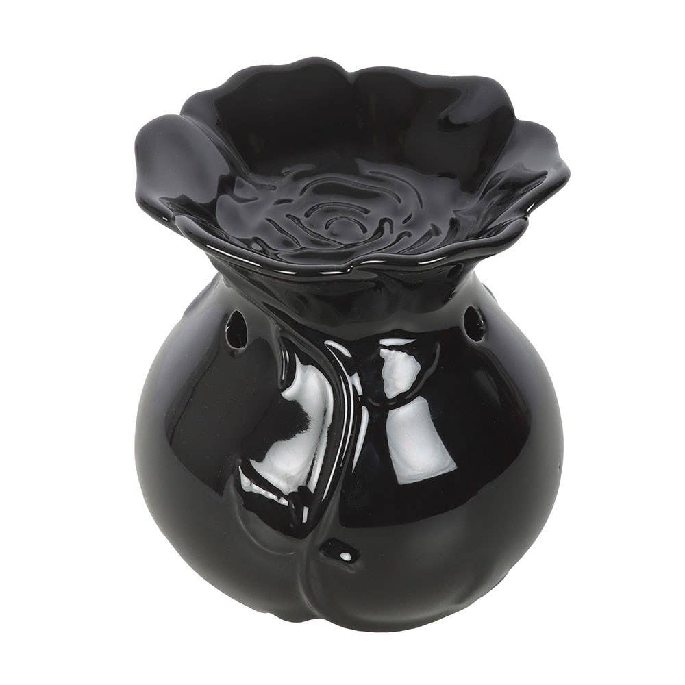 WONDER IMPORTS AUSTRALIA - Wholesale Oil warmer - Black Rose Oil Burner1