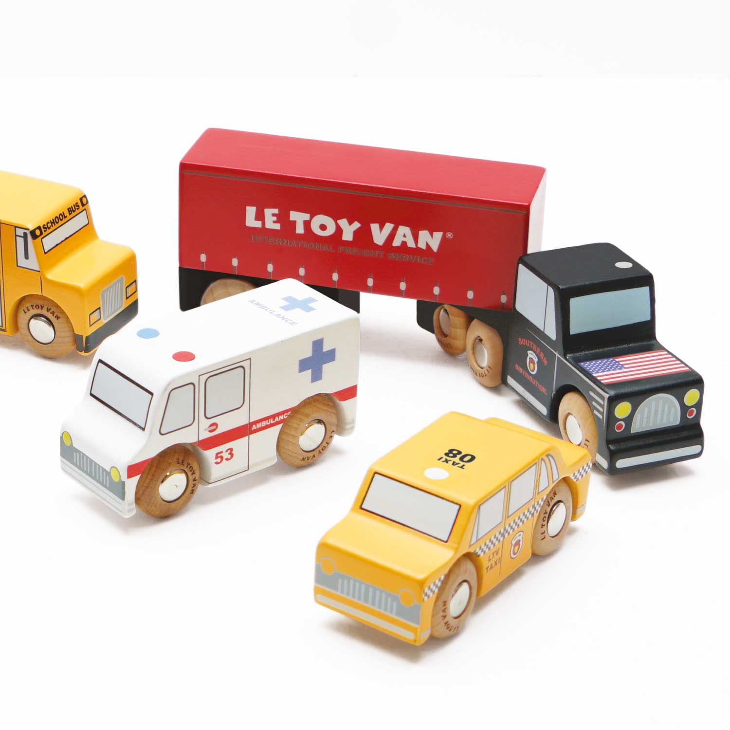 Le Toy Van, Inc. - Wholesale Toy Car/Truck - Kids - American Wooden Car Set4