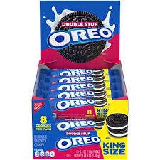 Long Island Candy Factory - Wholesale Cookie - Oreo Double Stuff King Size 10 Count 4.1 Ounce 8 Cookies Per Pack