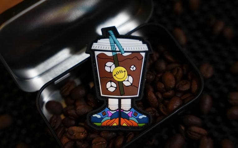 Coffee Dude - Wholesale Patch - Three Year Anniversary Cold Brew Dude Patch1