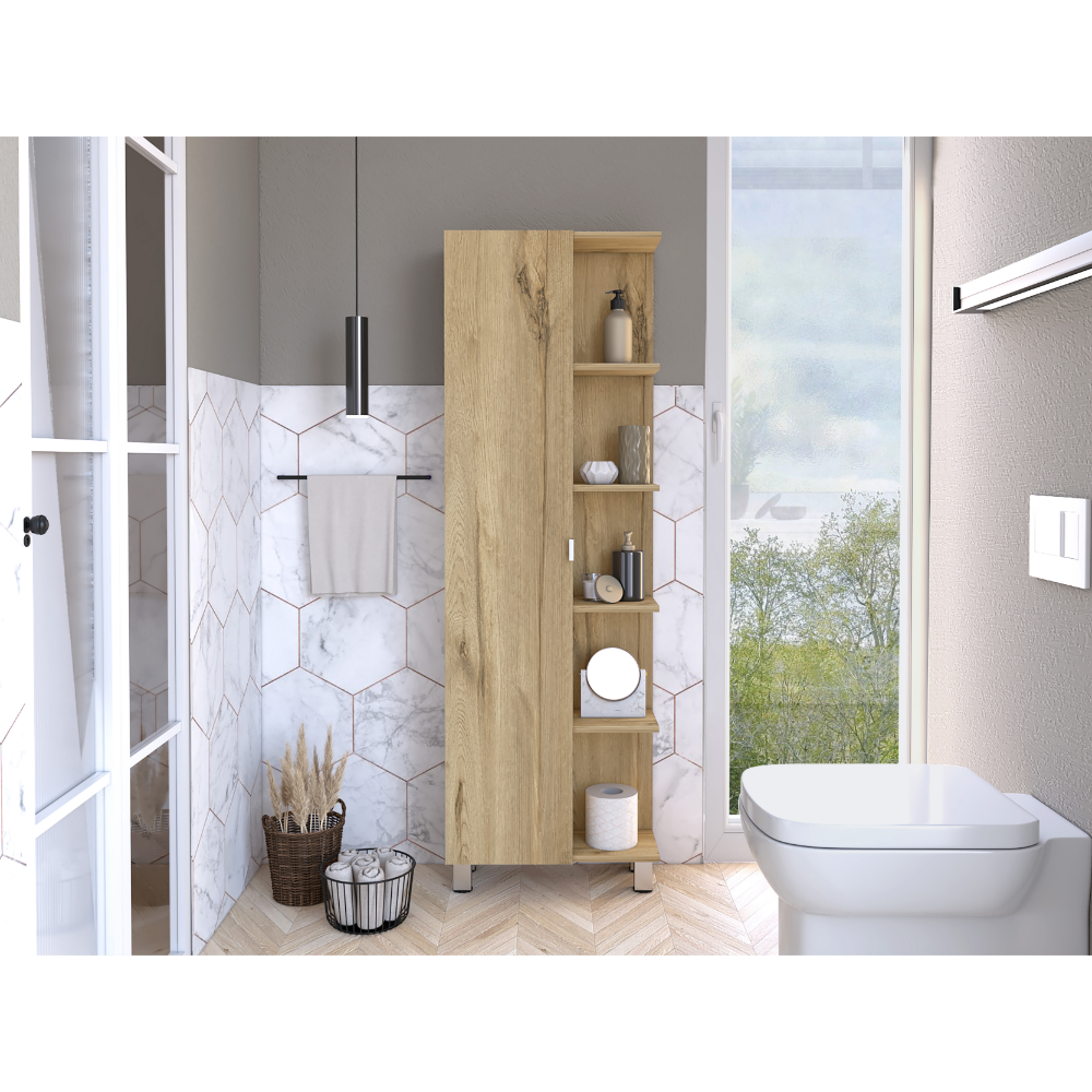 TUHOME FURNITURE – Engroshandel Skab – Fiore linjeskab med fem lave hylder8