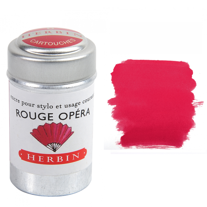 Exaclair - Wholesale Ink Pad - Herbin Fountain Pen Ink Cartridges - Tin of 617