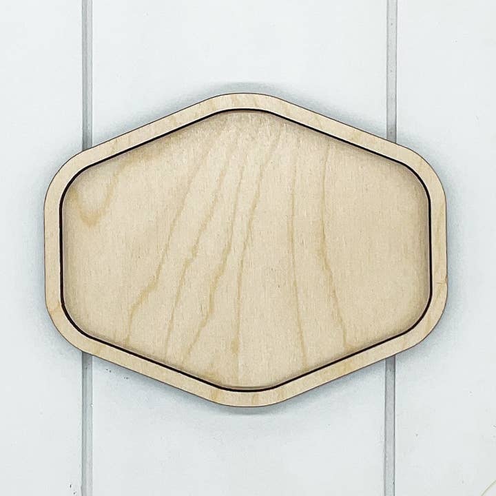 Inramad blank (rundad sexkant) för wholesale av Southern Birch Company