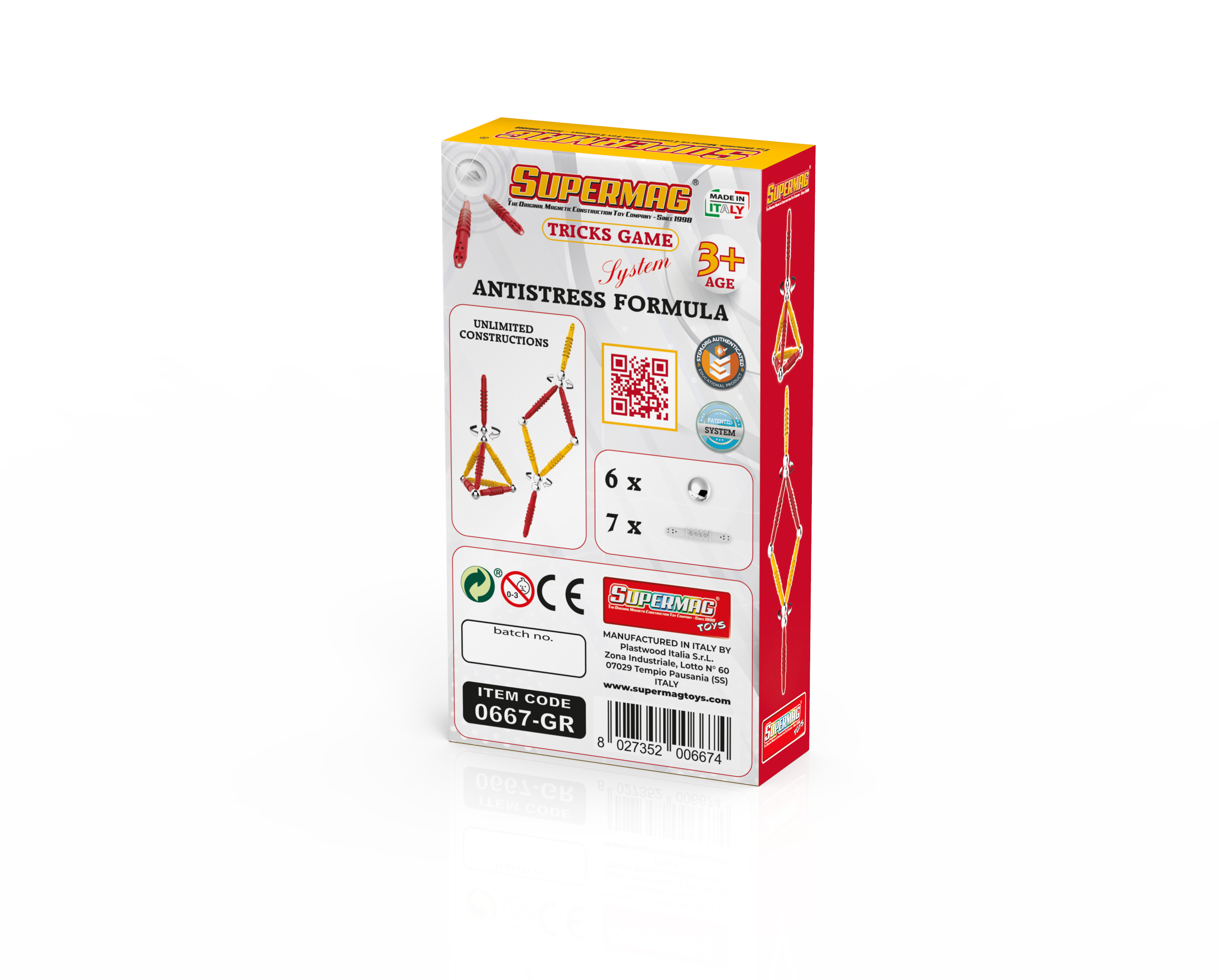 Plastwood Italia - Supermag Toys - Wholesale Classic Toy - Kids - SUPERMAG TRICK GAME SYSTEM - FULL COUNTER DISPLAY14