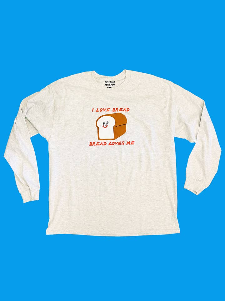 Bröd Älskar Mig Långärmad T-shirt för wholesale av Kristina Micotti