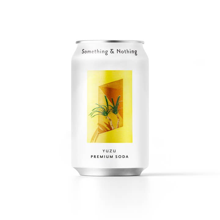 Something & Nothing - Wholesale Soda/Carbonated Drink - Yuzu Premium Soda (Case of 12)
