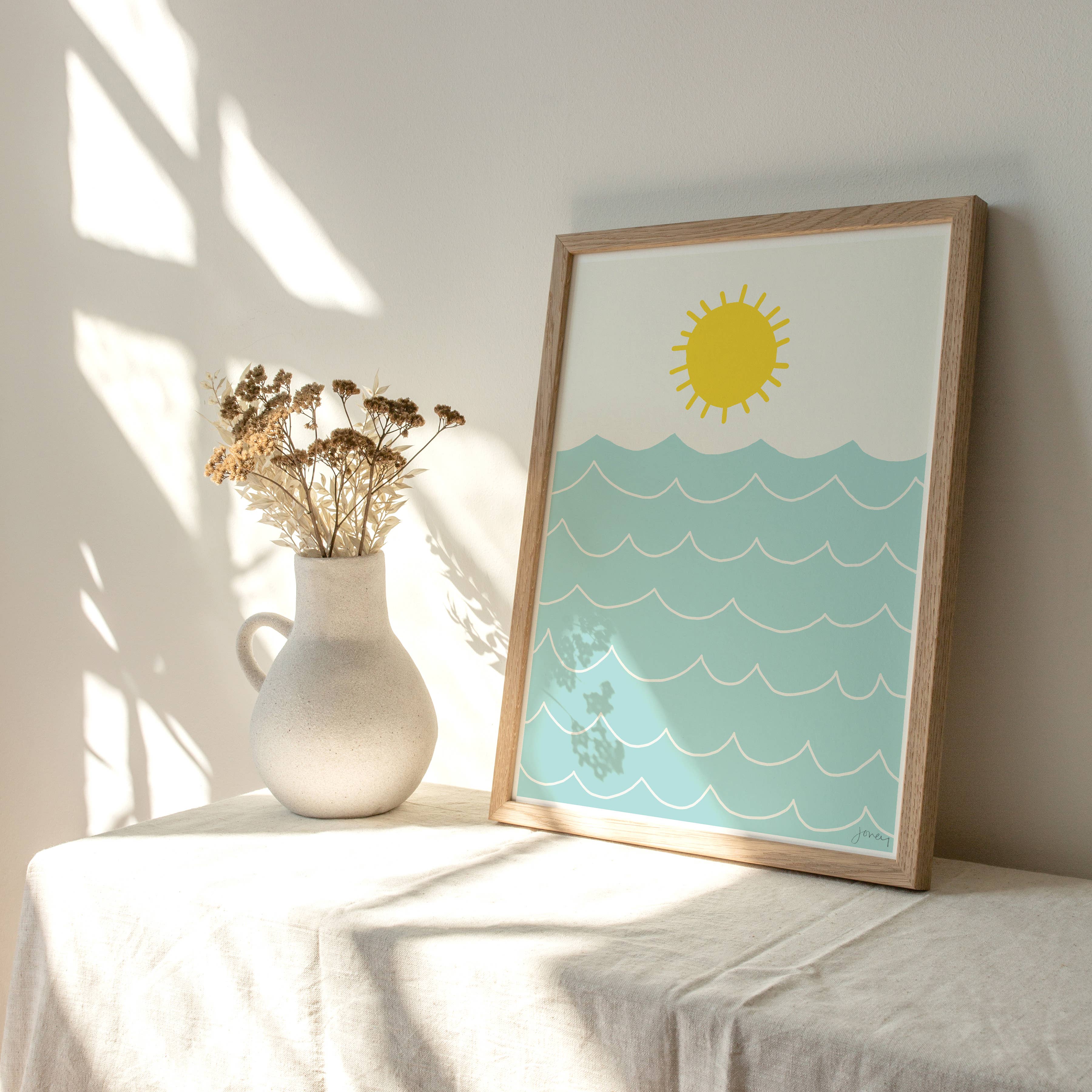 Jorey Hurley - Wholesale Art Print - You Are My Sunshine Art Print. Signed. Unframed. 1203273