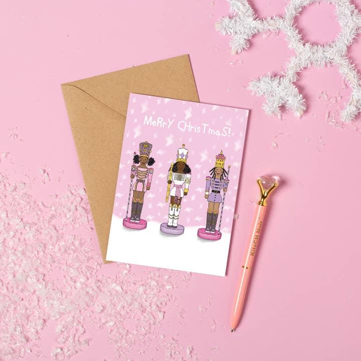 Black Girl Magic Christmas Soldiers per la vendita all'ingrosso da parte di KitsCH Noir