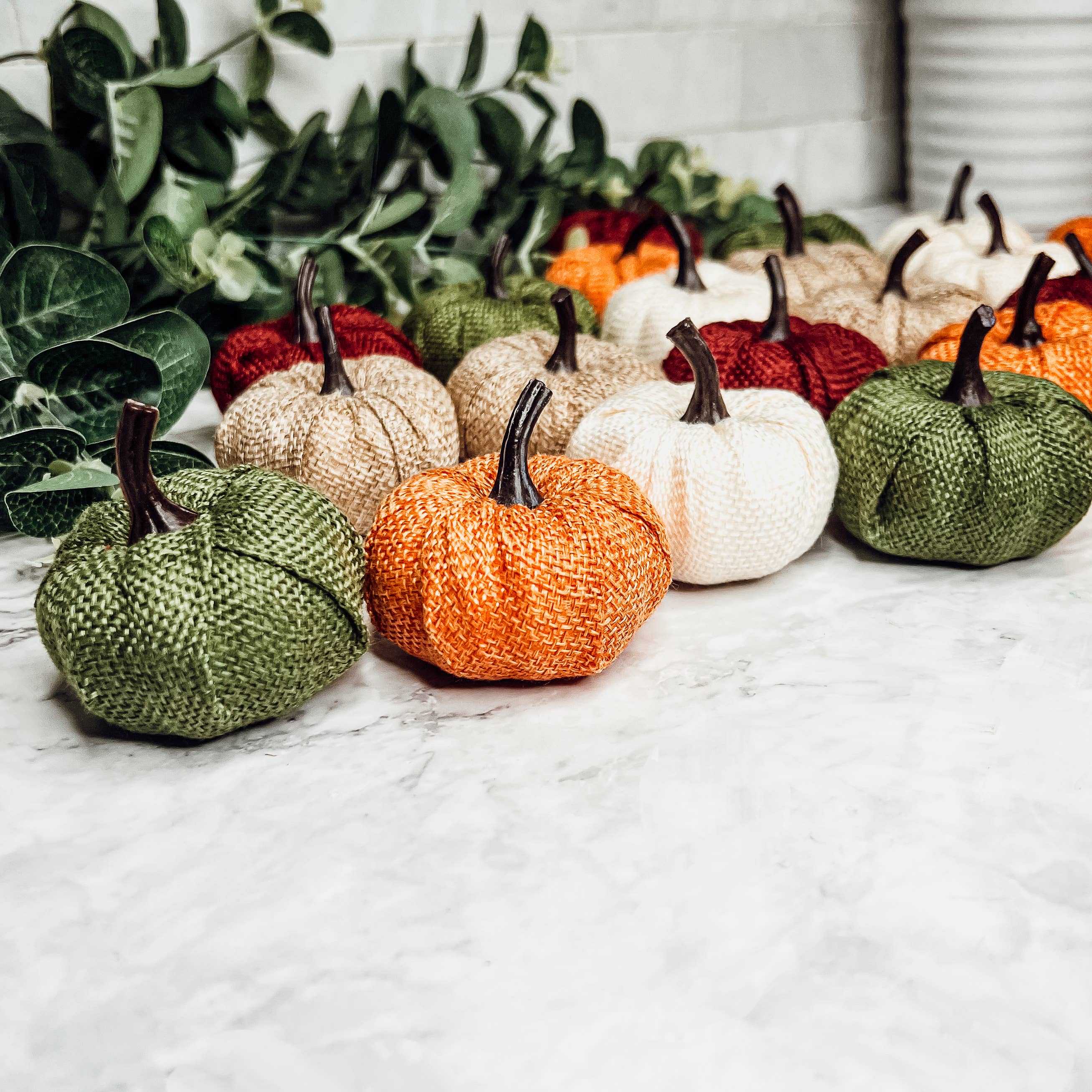 Gia Roma - Wholesale Decorative Tabletop Object - Mini Jute Pumpkins, Halloween & Fall Shelf Decorations14