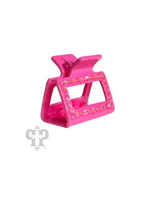 Pink Panache Brands - Wholesale Hair Clip - Women's - Rectangle rhinestone hair clip1