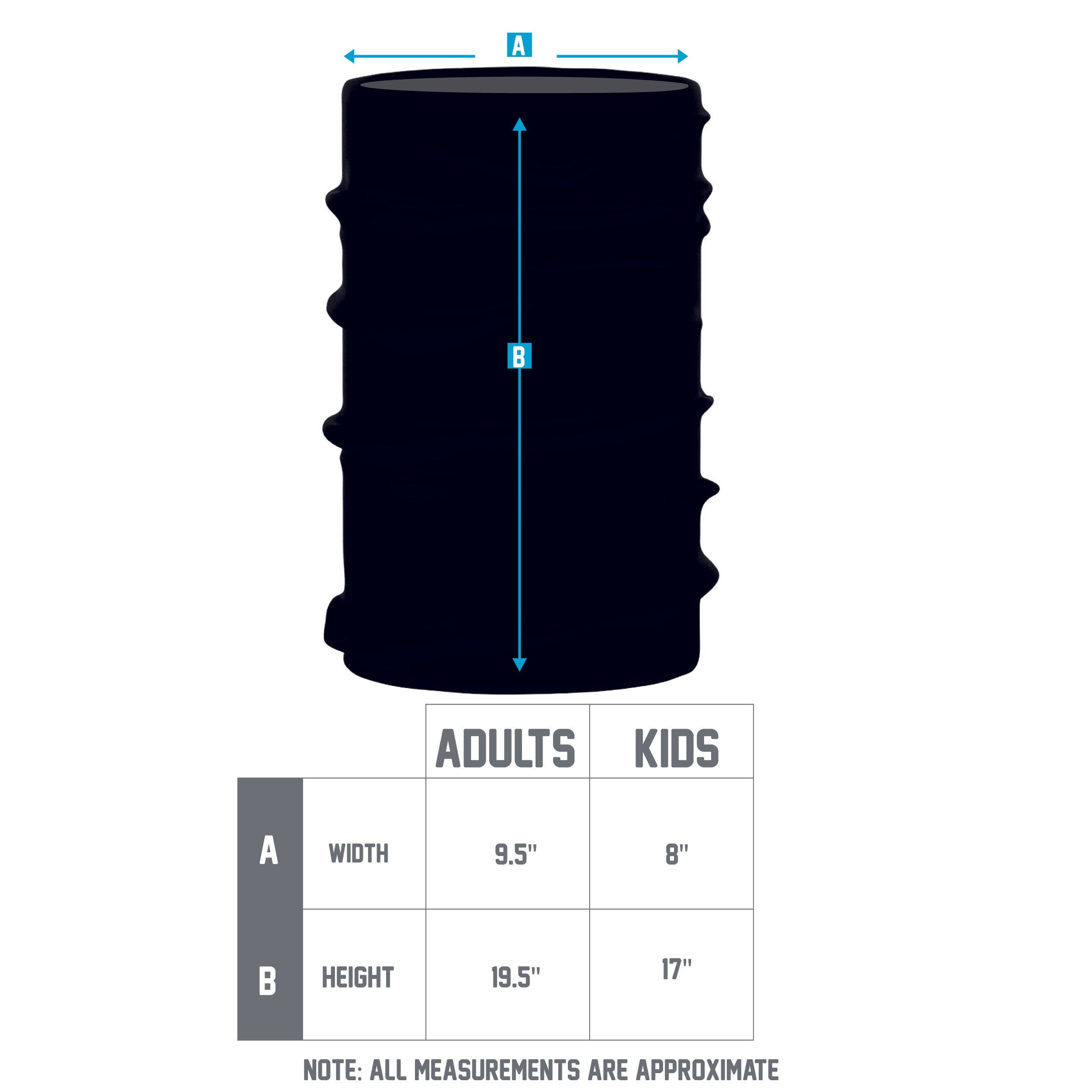 Vive La Fete - Wholesale Sporting Accessories - Cal State LA Golden Eagles Vive La Fete Gold Game Day Collegiate Logo Face Cover Soft  Four Way Stretch Neck Gaiter2