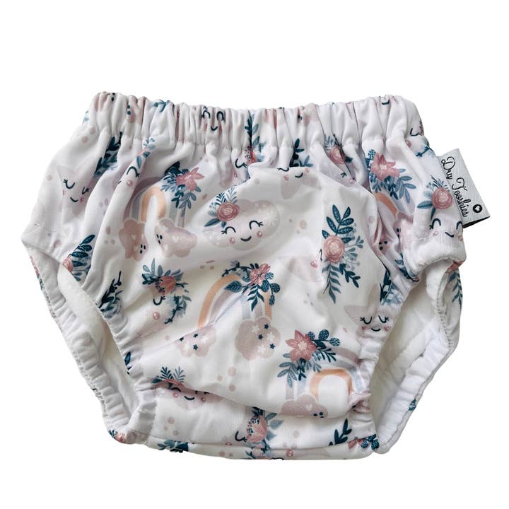 Cute Rainbows Ultra Absorbent Toilet Training Pants for wholesale by Dry Tooshies