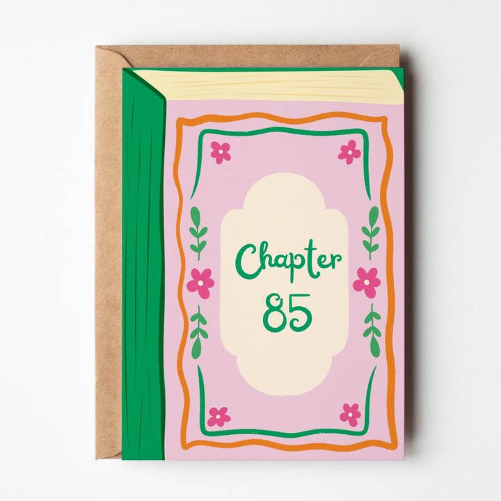 Chapter 85 Birthday Card for wholesale by PulpKo