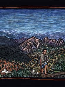 Le Capre di Kaldi (Poster) per la vendita all'ingrosso da parte di Ricardo Levins Morales Art Studio