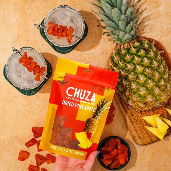 CHUZA - Wholesale Dried/Dehydrated Fruit - CHUZA | Dried Pineapple | Chili-Seasoned Tropical Snack4