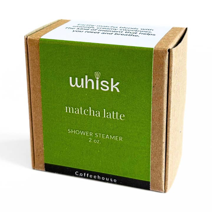 Shower Steamer | Matcha Latte | 2 oz for wholesale by Whisk Aromatics