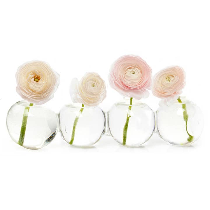 Chive - Wholesale Vase - Caterpillar Hand Blown Modern Glass Flower Vase