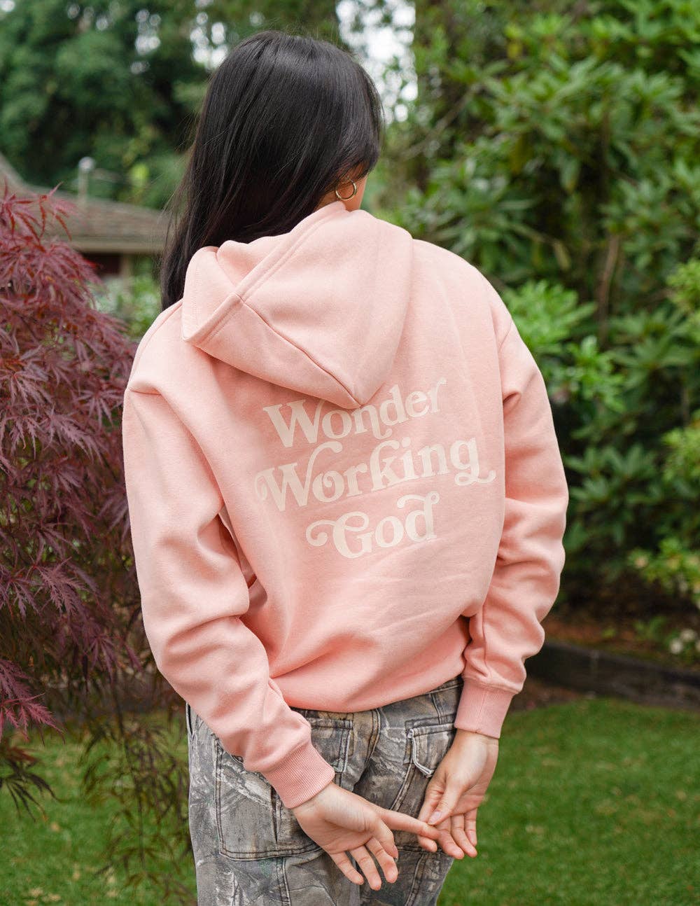 Elevated Faith - Wholesale Hoodie - Women's - Wonder Working God Unisex Hoodie5