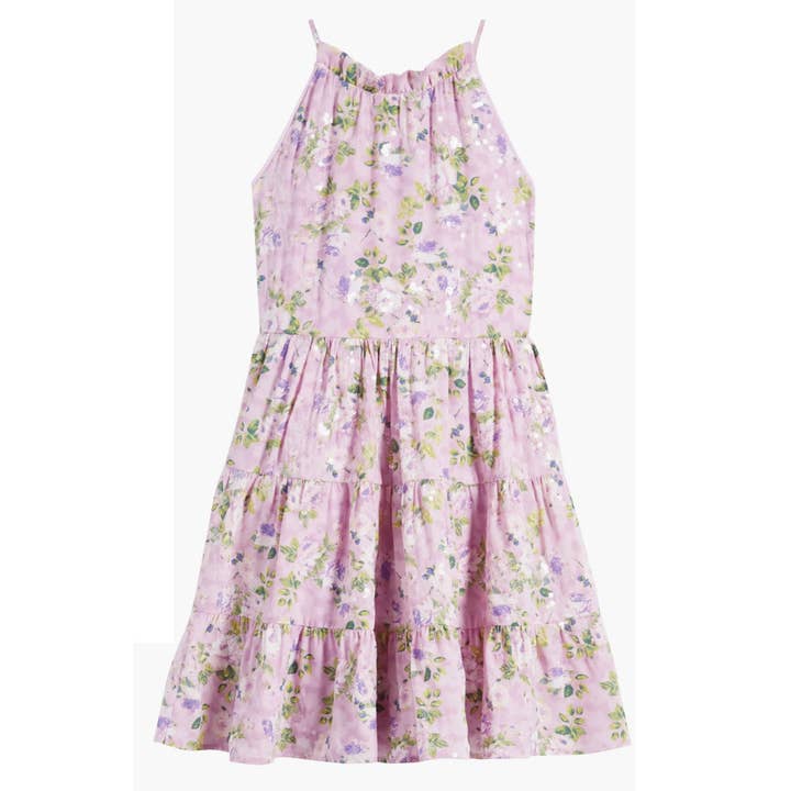 Chiffon con paillettes per la vendita all'ingrosso da parte di Ava & Yelly